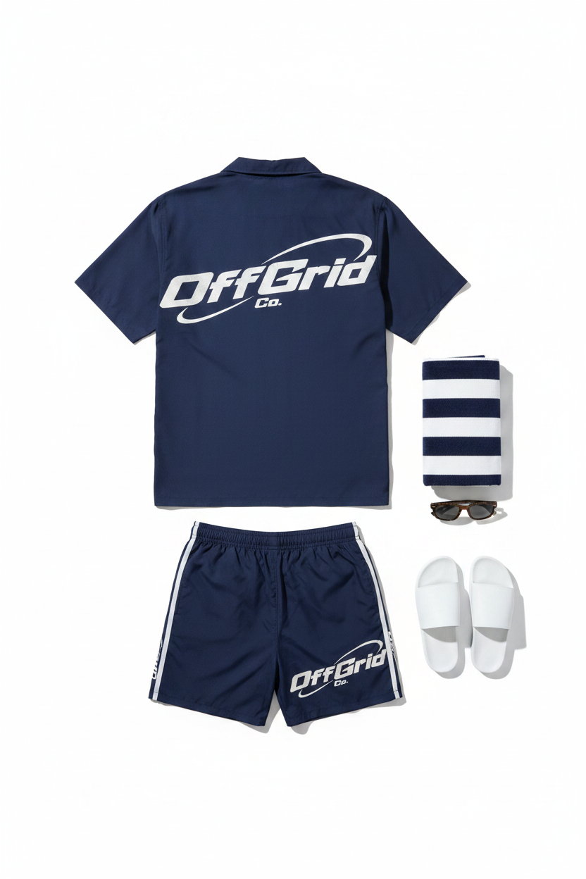 OffGrid Co. Pool Set - Navy Blue Front